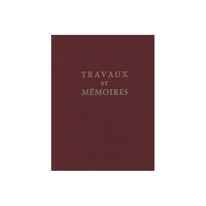 Tome XV - Mélanges Jean-Pierre Sodini