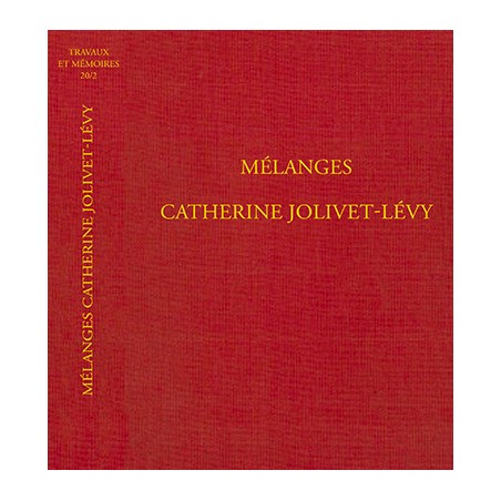 Tome XX-2 – Mélanges Catherine Jolivet-Lévy