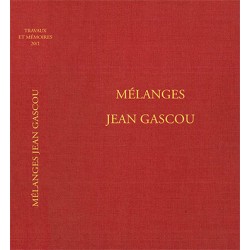 Tome XX-1 - Mélanges Jean Gascou