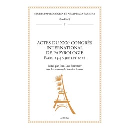 Actes du XXXe Congrès international de papyrologie