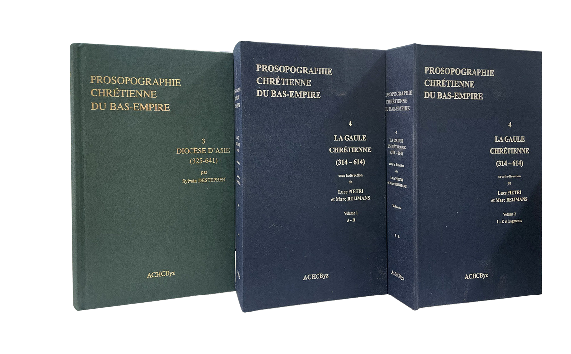 Prosopographie chrétienne du Bas-Empire